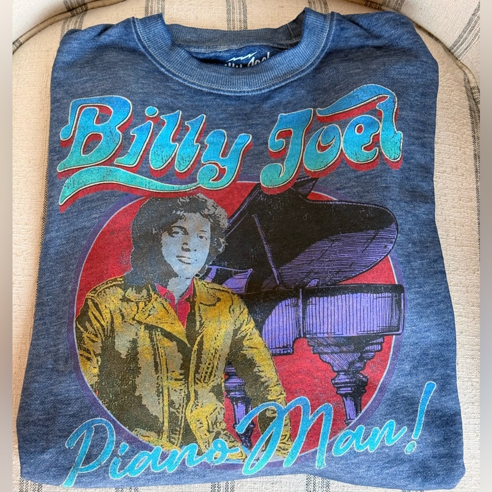 NWOT Billy Joel Piano Man ultrasoft sweatshirt